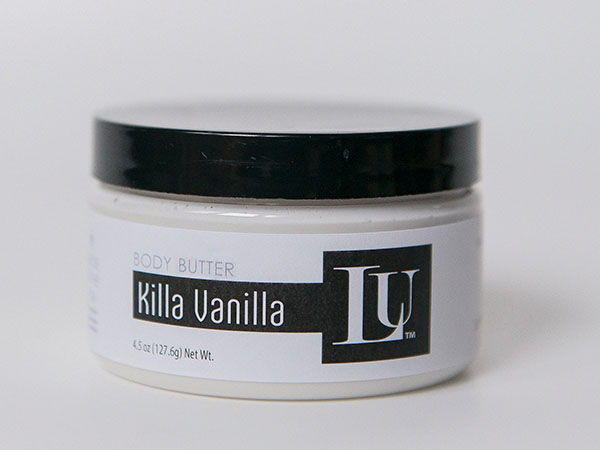 Killa Vanilla Body Butter jar